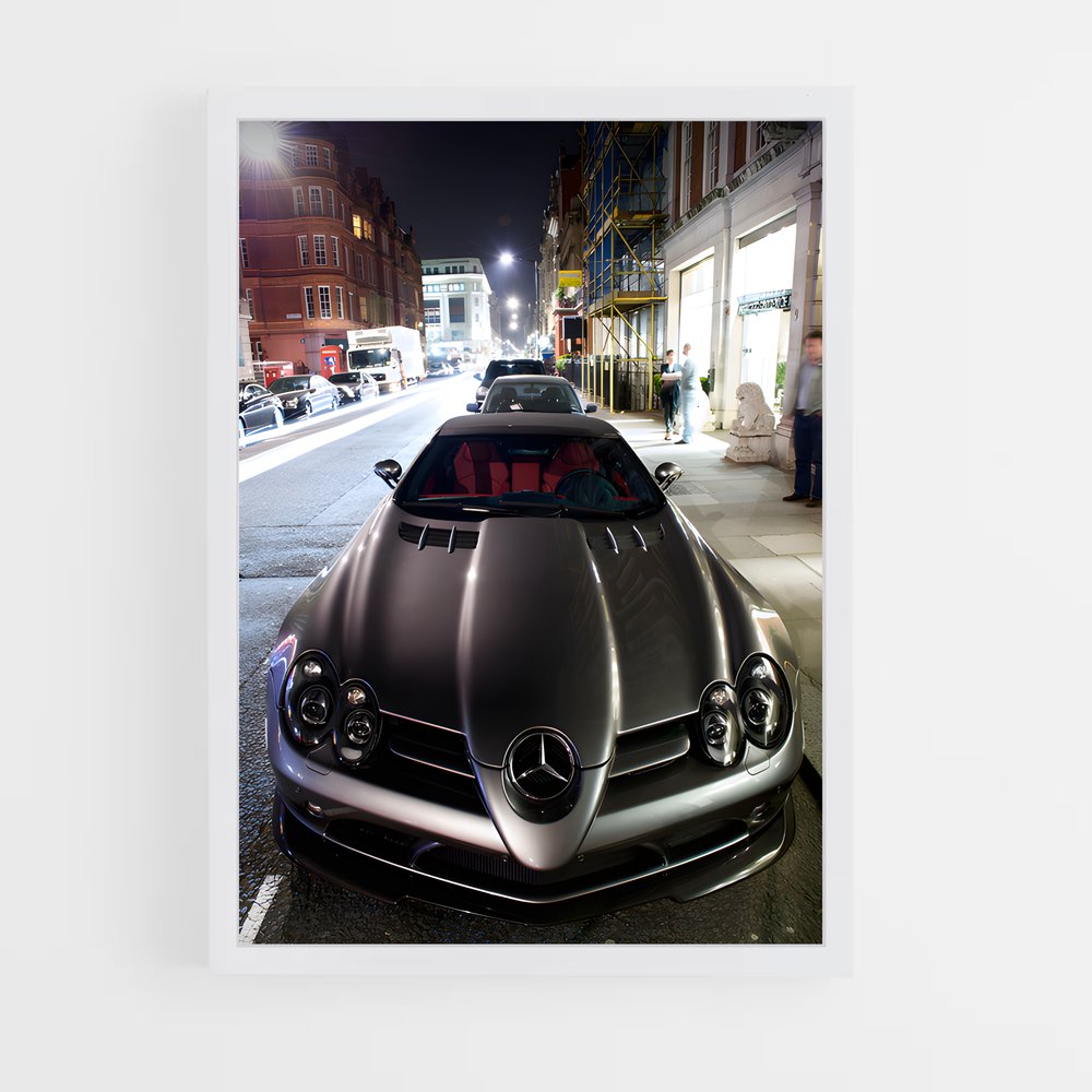 Poster Route 722 – affiche Mercedes (vue 3)